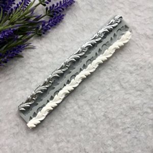 Молд ДП114 "Класичний Бордюр 'Акант'" 16,5х0,8 см  ― Творча майстерня ДекоПарк