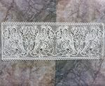 Кружево гибкое ажурное, 31,5х11,5 см /кпг100