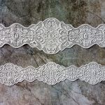 Кружево гибкое ажурное, 35х3,8 см /кпг099мал