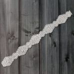 Кружево гибкое ажурное, 35х3,8 см /кпг099мал