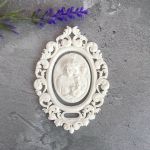 Камея с рамкой 7,8х5,6 см и 3,7х2,8 см, гибкий / гд754