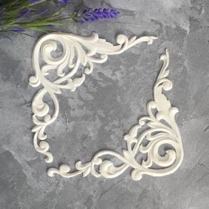 Вензеля - углы, 2 шт. набор, гибкие, по 11х10,5 см / гд781 ― Творча майстерня ДекоПарк
