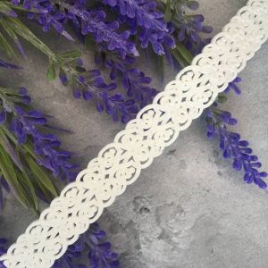 Кружево гибкое ажурное, 14,6х1,5 см /гд657 ― Творча майстерня ДекоПарк