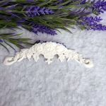 Вензель с розами 12х3 см /гд830