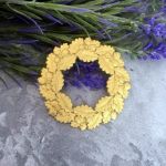 Молд ДП024 "Вінок з Дубового Листя" 6,3 см