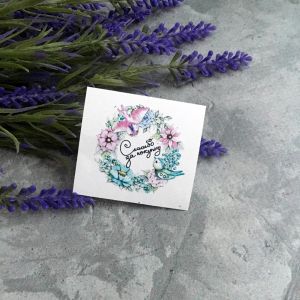  Наклейки 017, Спасибо за покупку, 1 шт., 4,5х5 см  ― Творча майстерня ДекоПарк