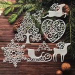 Новогодний набор, 2,5-5,5 см эл-ты /гд015