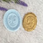 Молд ДП039 «Камея з Профілем Жінки» 5,8х4,3 см