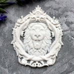 Накладка ажурная Лев, гибкий декор. эл-т / гд842
