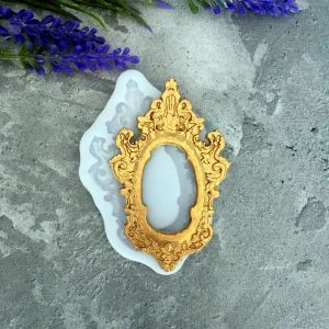 Ажурная овальная рамка 6,5х4,2 см /пд975 ― Творча майстерня ДекоПарк