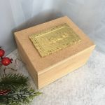 Панно Новый год, Дед Мороз в санях 9,7х6,2 см, гибкий декор / гд892