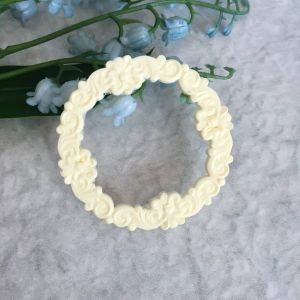 Рамка ажурная круглая 5 см, гибкий декор /гд879 ― Творча майстерня ДекоПарк