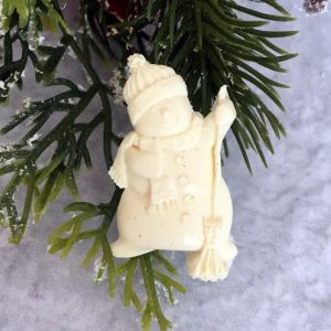 Снеговик 4,5х2,5 см, гибкий/гд923 ― Творча майстерня ДекоПарк