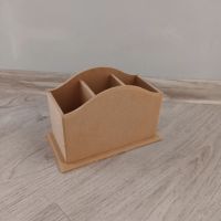 Подставка канцелярская на 3 отделения, мдф