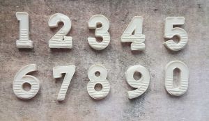 Цифра Ноль, 20 мм, гибкий полимер / гд483-0 (распродажа) ― Творча майстерня ДекоПарк