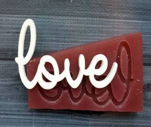 Молд Ж005, Love 4.7х4.8 см ― Творча майстерня ДекоПарк