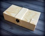 Купюрница Пачка банкнот низкая , мат-л: сосна, 19х10,5х3,8 см 